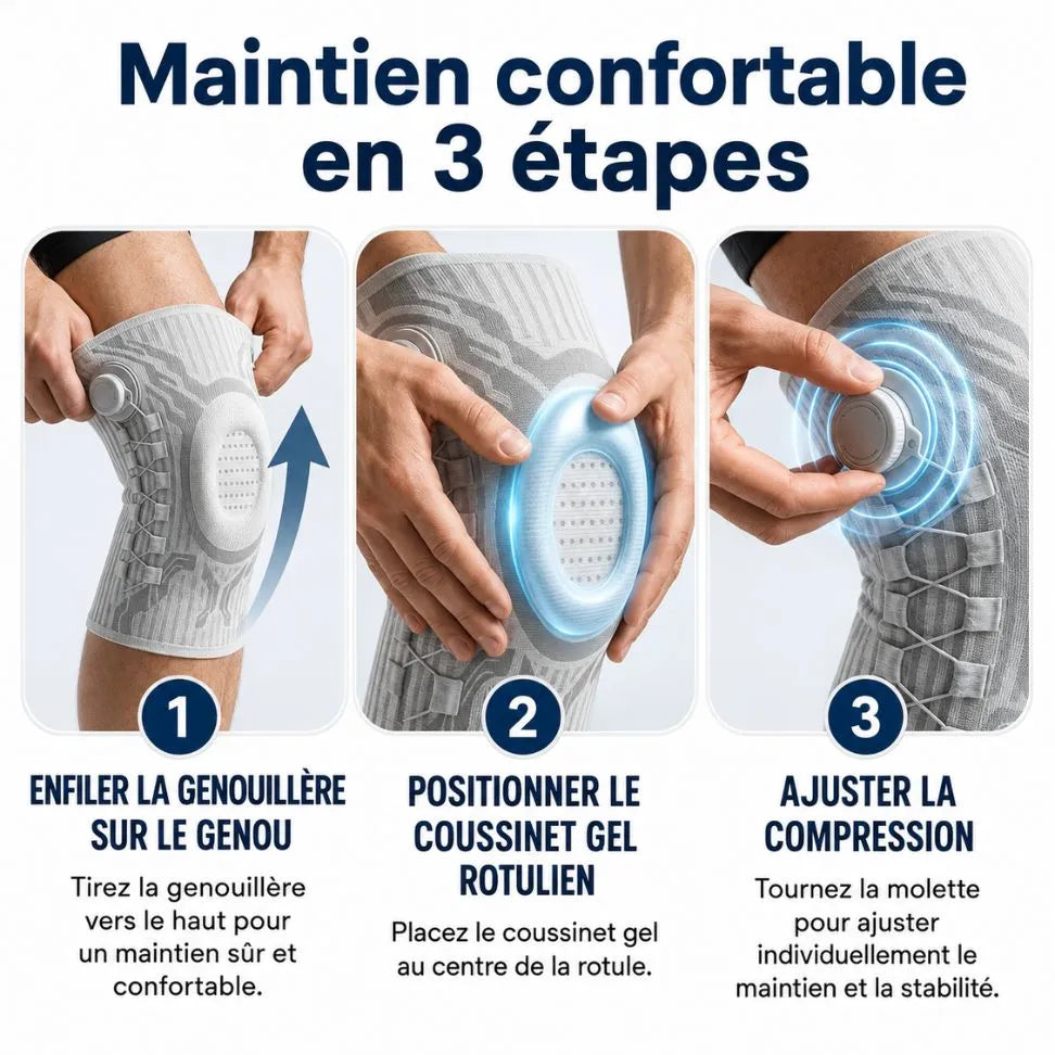 Genouillère IVVERA™ | Bougez en toute confiance