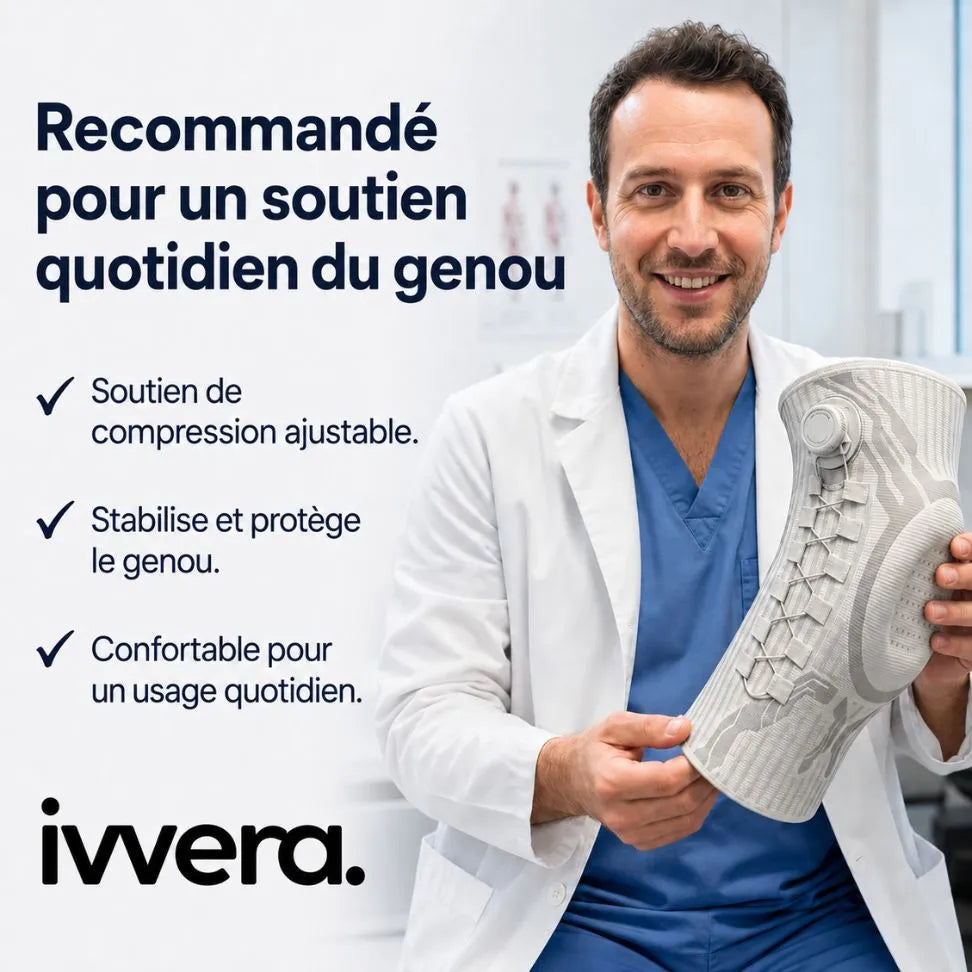 Genouillère IVVERA™ | Bougez en toute confiance